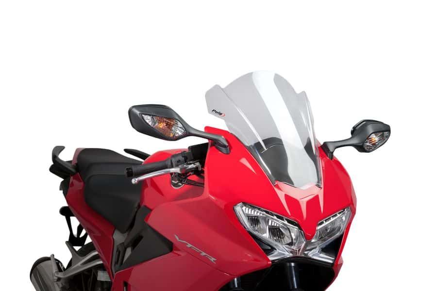Windscreen PUIG RACING 7598W transparent
