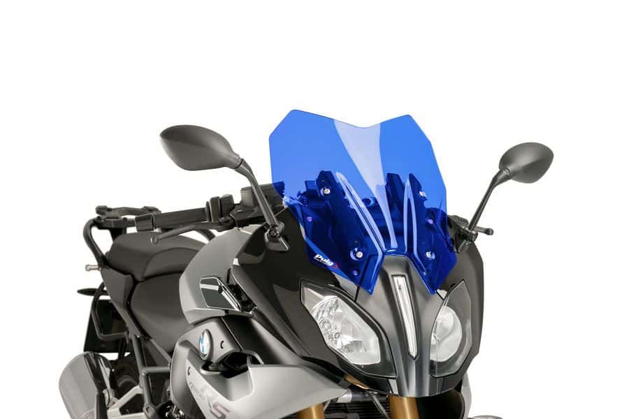 Windscreen PUIG RACING 7616A plavi