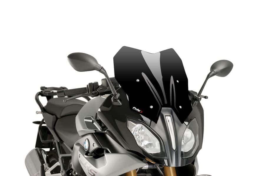 Windscreen PUIG RACING 7616N Crni