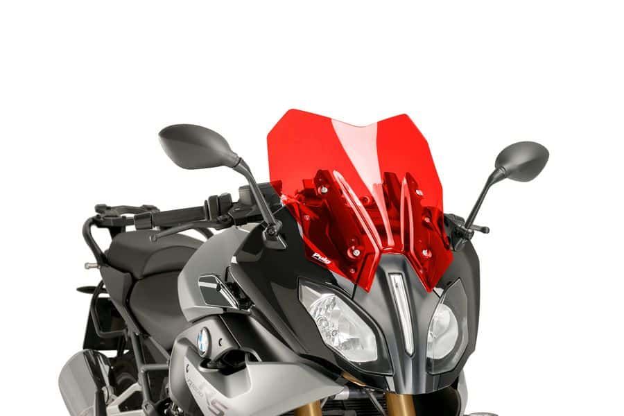 Windscreen PUIG RACING 7616R crven