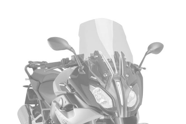 Windscreen PUIG TOURING 7617N Crni