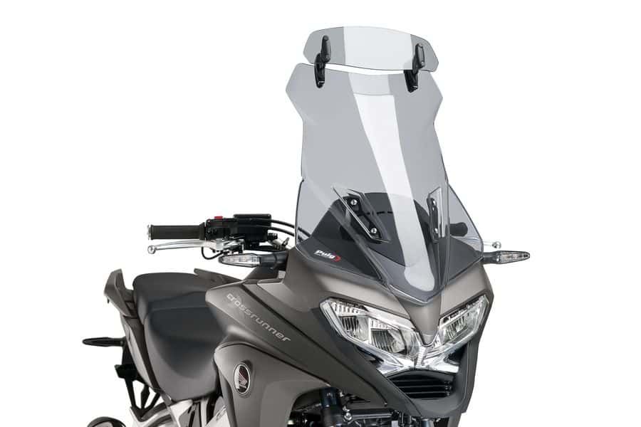 Windscreen PUIG TOURING WITH VISOR 7627H smoke
