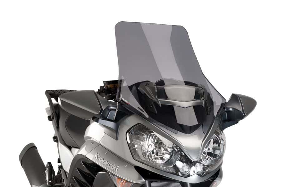 Windscreen PUIG TOURING 7628F dark smoke