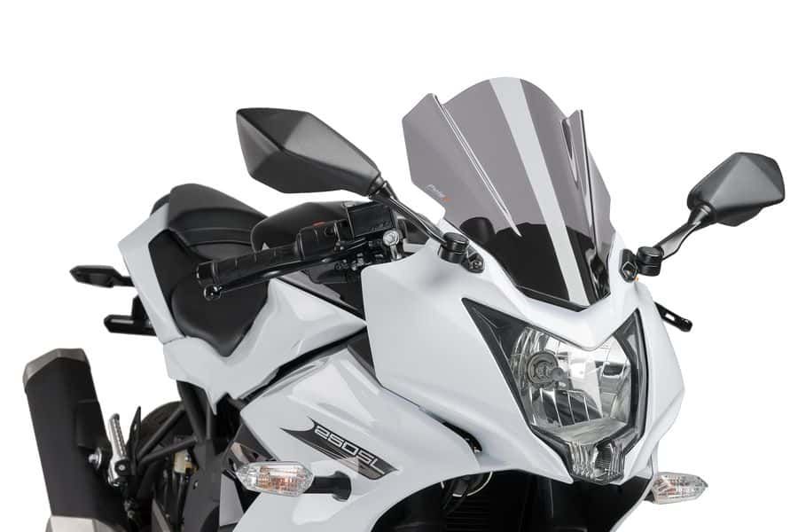 Windscreen PUIG RACING 7630H smoke