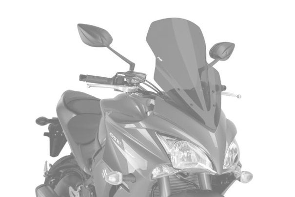 Windscreen PUIG TOURING 7640N Crni