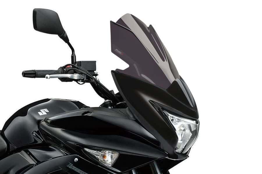 Windscreen PUIG RACING 7642F dark smoke