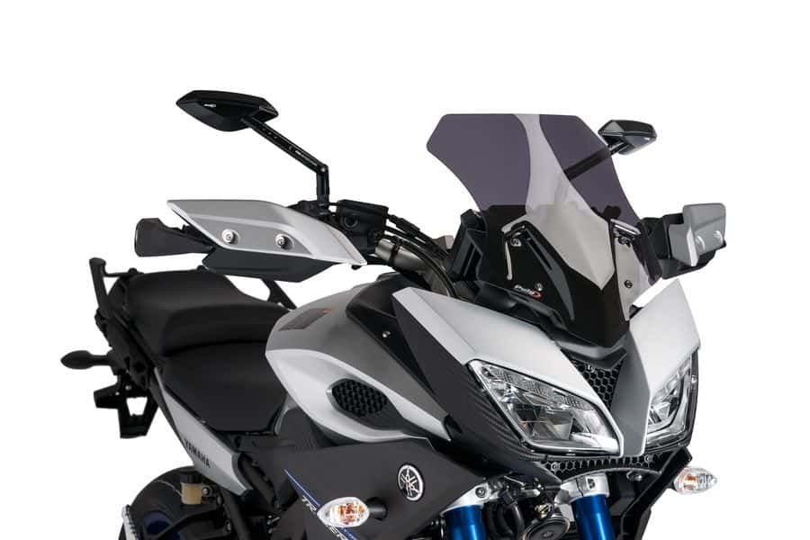 Windscreen PUIG RACING 7645F dark smoke