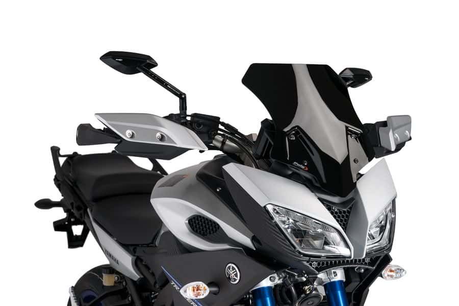Windscreen PUIG RACING 7645N Crni