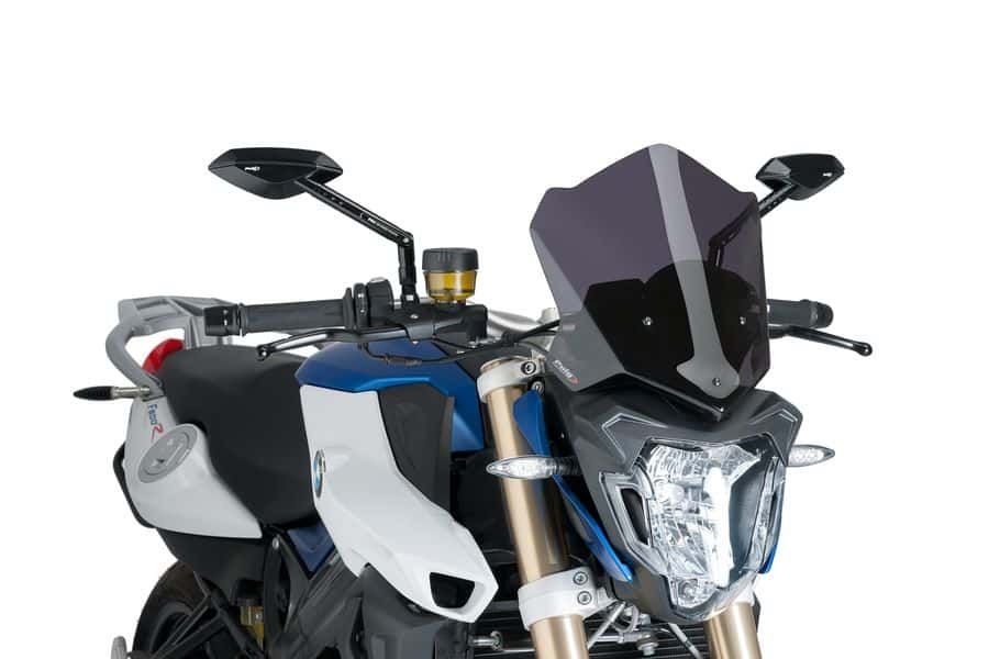Windshield PUIG NEW GEN. SPORT 7650F dark smoke
