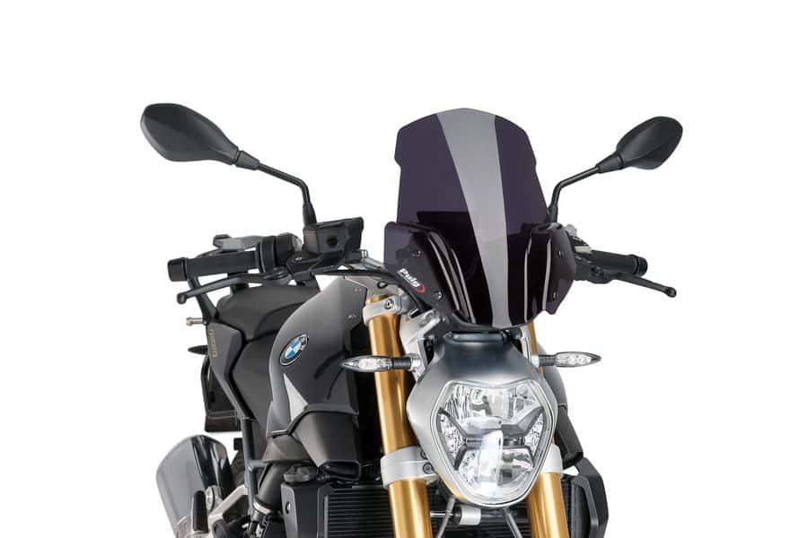 Windshield PUIG NEW GEN. SPORT 7651F dark smoke