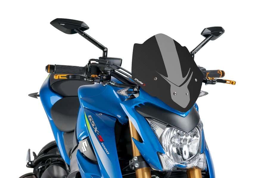 Windshield PUIG NEW GEN. SPORT 7653C carbon look
