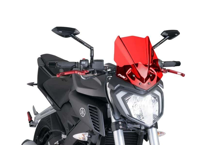 Windshield PUIG NEW. GEN SPORT 7654R crven