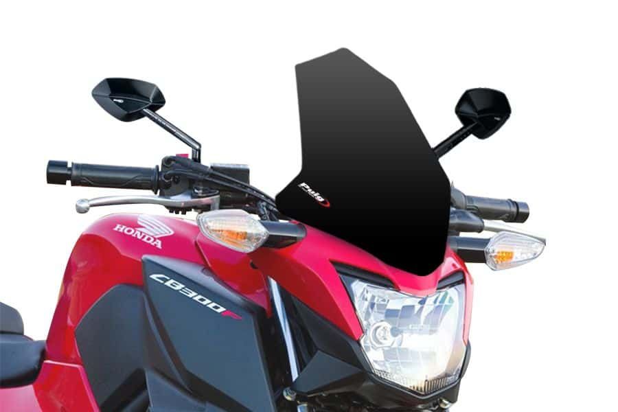 Windshield PUIG NEW. GEN SPORT 7655N Crni