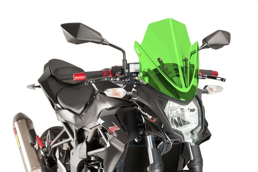 Windshield PUIG NEW GEN. SPORT 7656V green