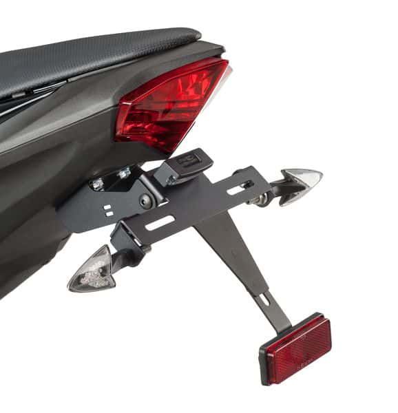 Adjustable license support PUIG 7788N Crni