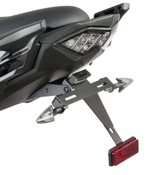 Adjustable license support PUIG 7789N Crni