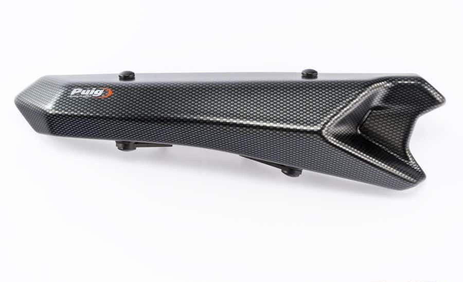 Rear luggage support cover PUIG 8089C carbon look