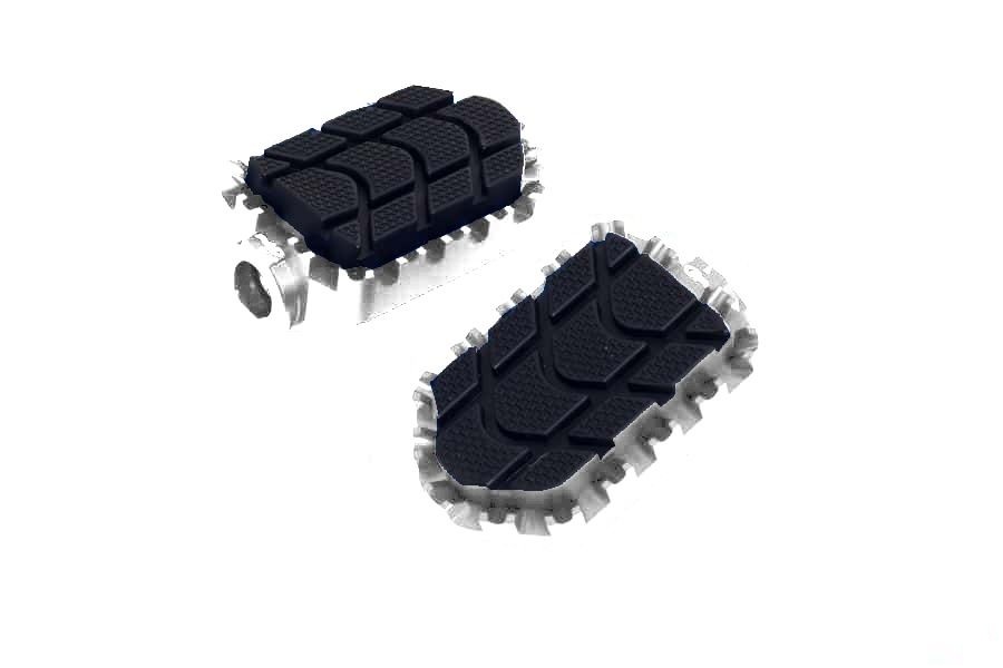 Spare rubbers PUIG ENDURO 8133U Crni