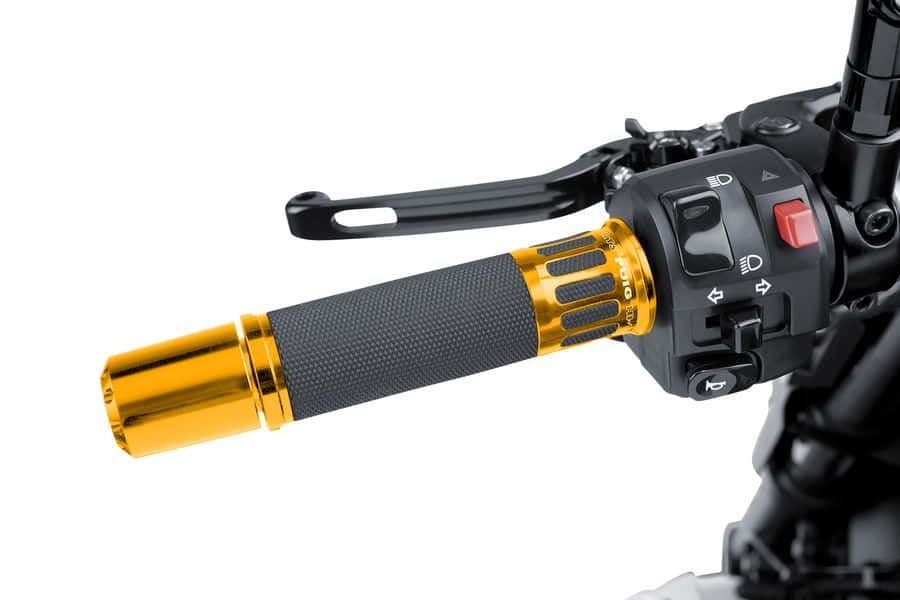Gripi PUIG RACING 8188O zlato 123mm