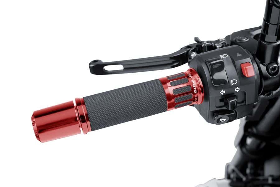 Gripi PUIG RACING 8188R crven 123mm