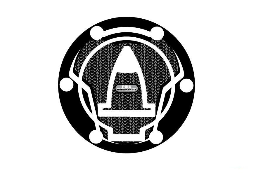 Fuel cap cover PUIG NAKED 8236U grey