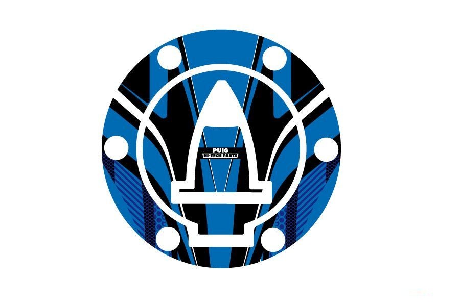 Fuel cap cover PUIG RADIKAL 8263A plavi