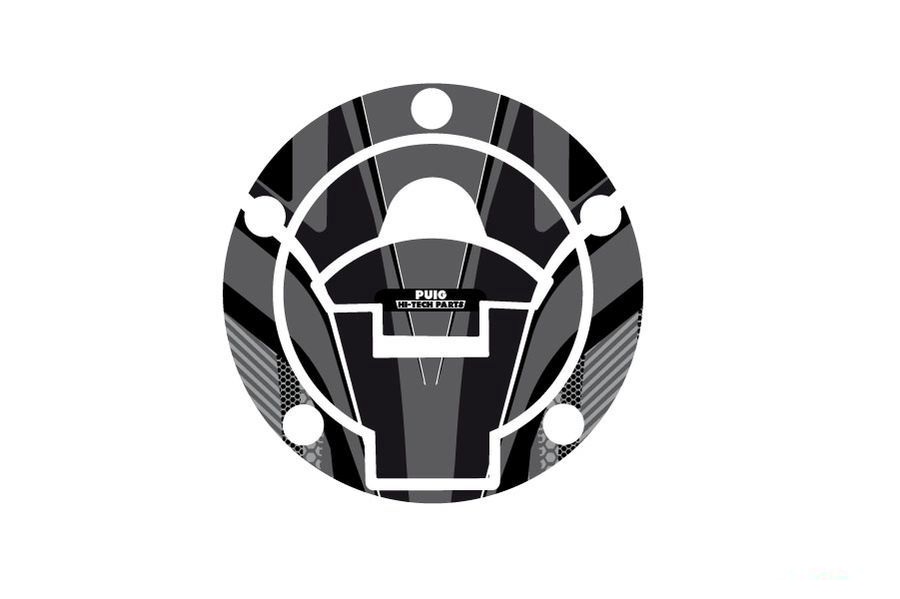 Fuel cap cover PUIG RADIKAL 8281U grey