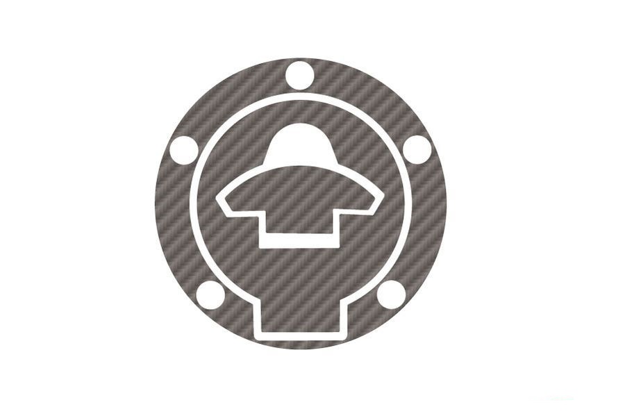 Fuel cap cover PUIG X-TREME 8413C carbon look