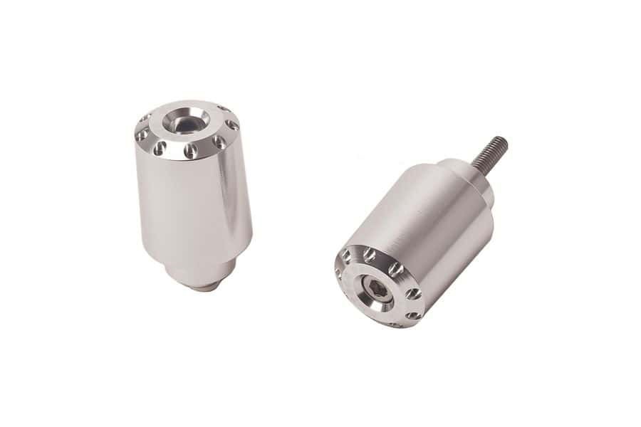 Bar ends PUIG LONG 8496P silver