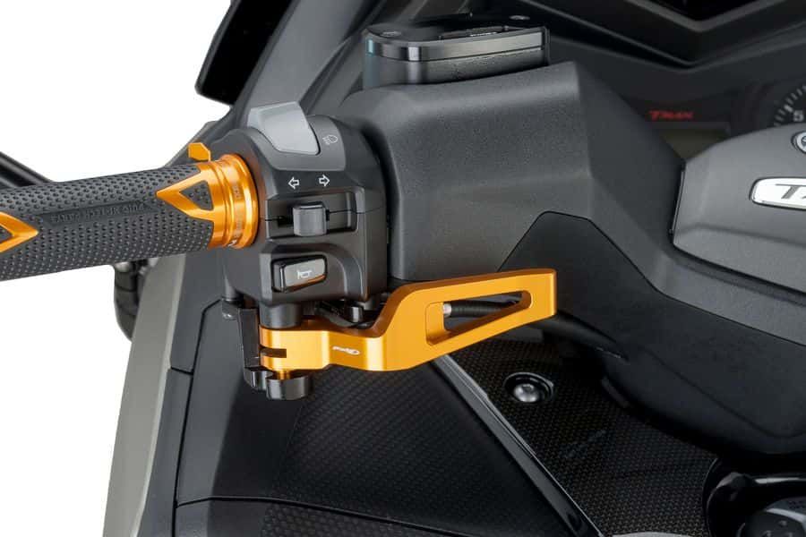 Parking brake lever PUIG 8500O zlato for YAMAHA XP 530 T-MAX 2012-2018