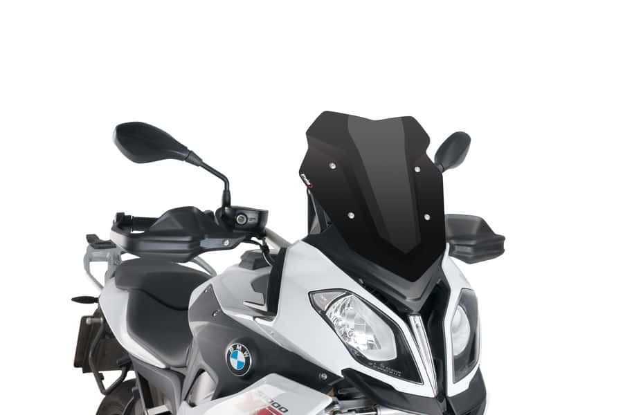 Windscreen PUIG RACING 8543N Crni
