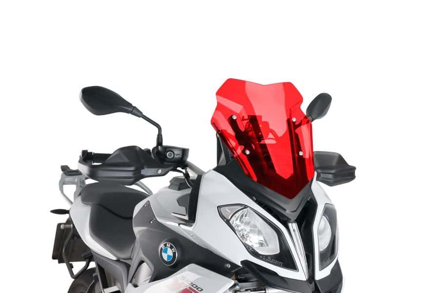 Windscreen PUIG RACING 8543R crven