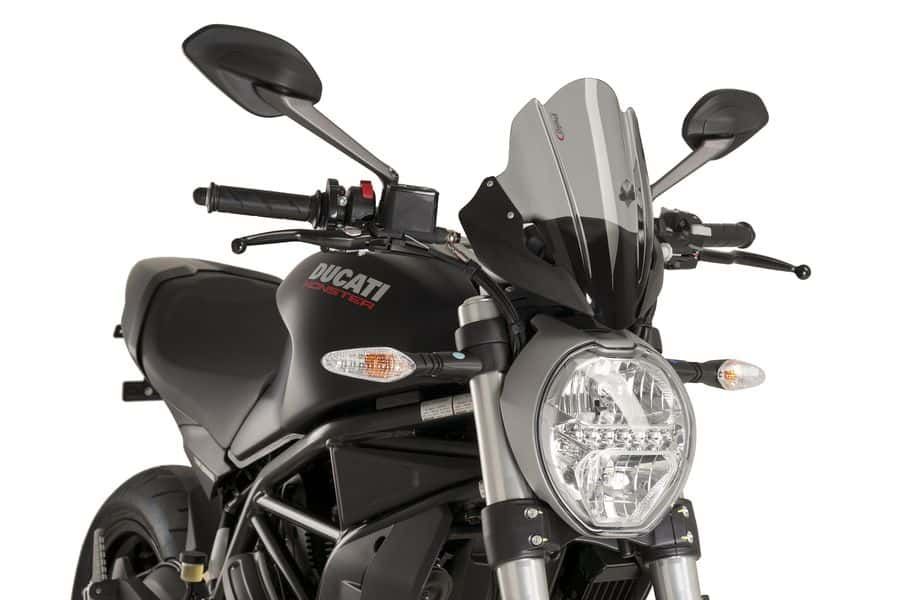 Windshield PUIG NEW. GEN TOURING 8900F dark smoke