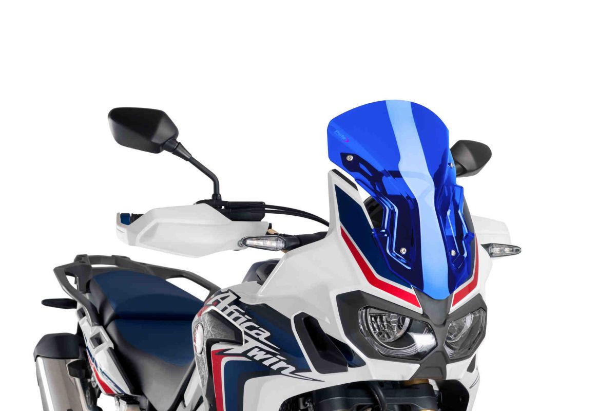 Windscreen PUIG RACING 8904A plavi