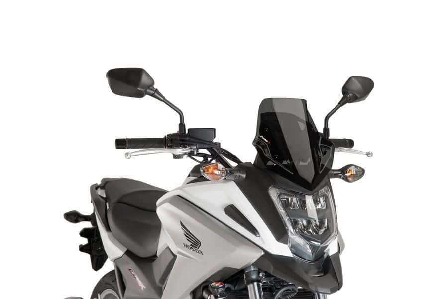 Windscreen PUIG RACING 8909F dark smoke