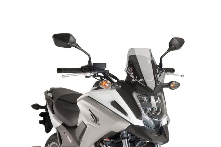 Windscreen PUIG RACING 8909H smoke for HONDA NC 750 X / XD 2016-2020