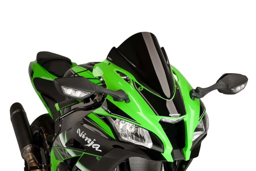 Windscreen PUIG RACING 8912C carbon look