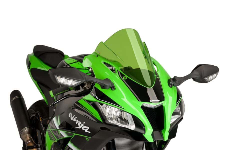 Windscreen PUIG RACING 8912V green