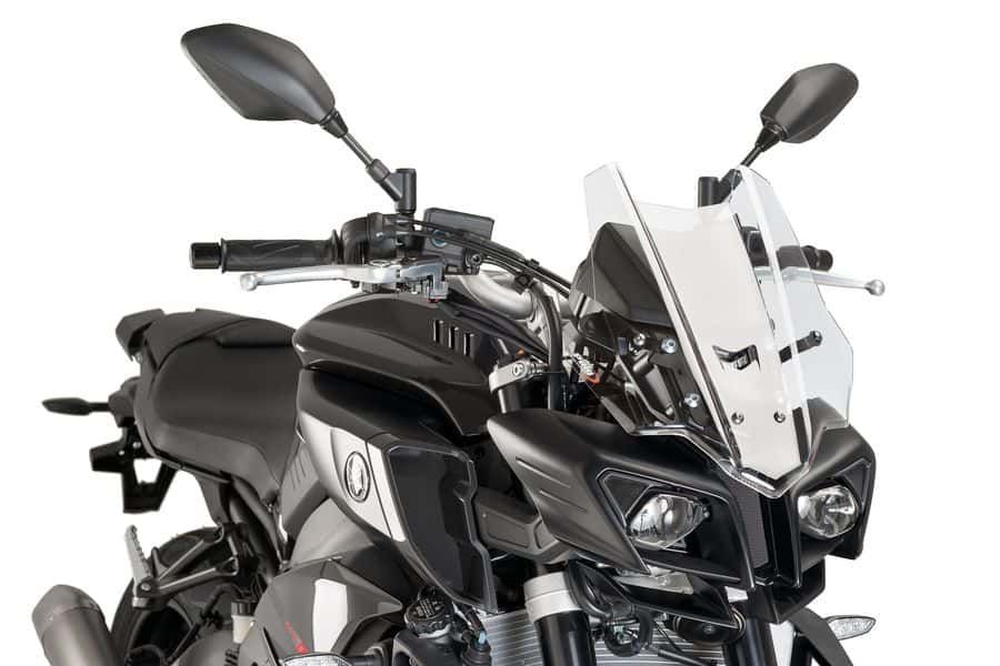 Windscreen PUIG RACING 8917W transparent