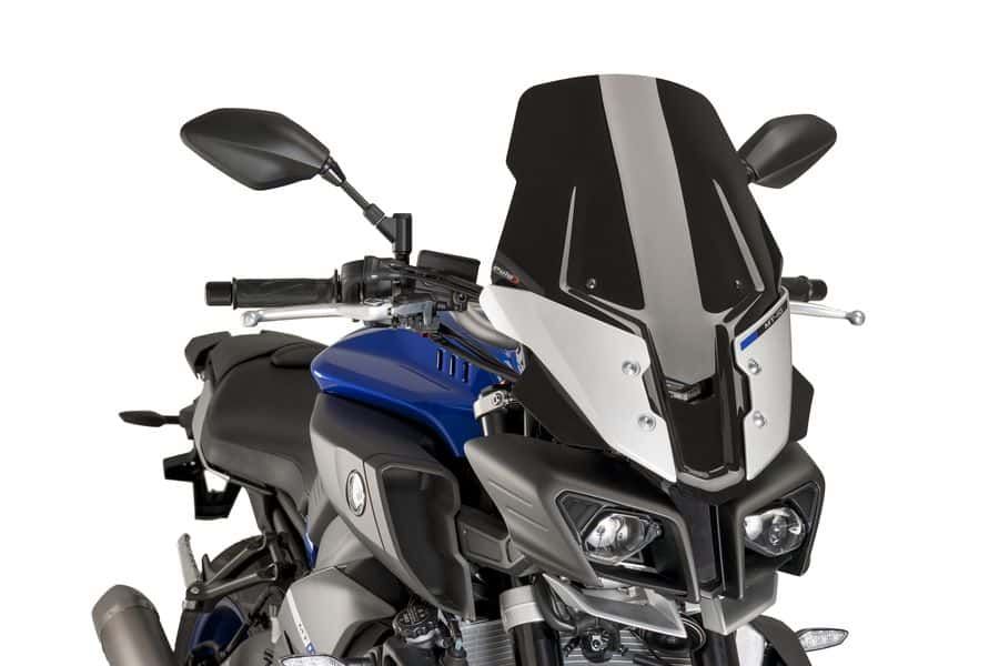 Windscreen PUIG TOURING 8918N Crni