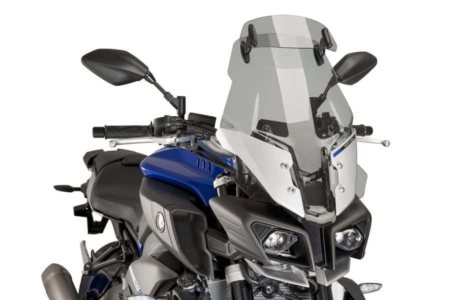 Windscreen PUIG TOURING WITH VISOR 8919H smoke