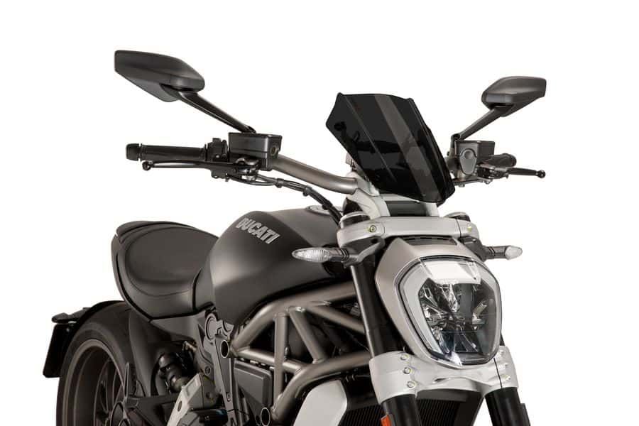 Windshield PUIG NEW GEN. SPORT 8921F dark smoke