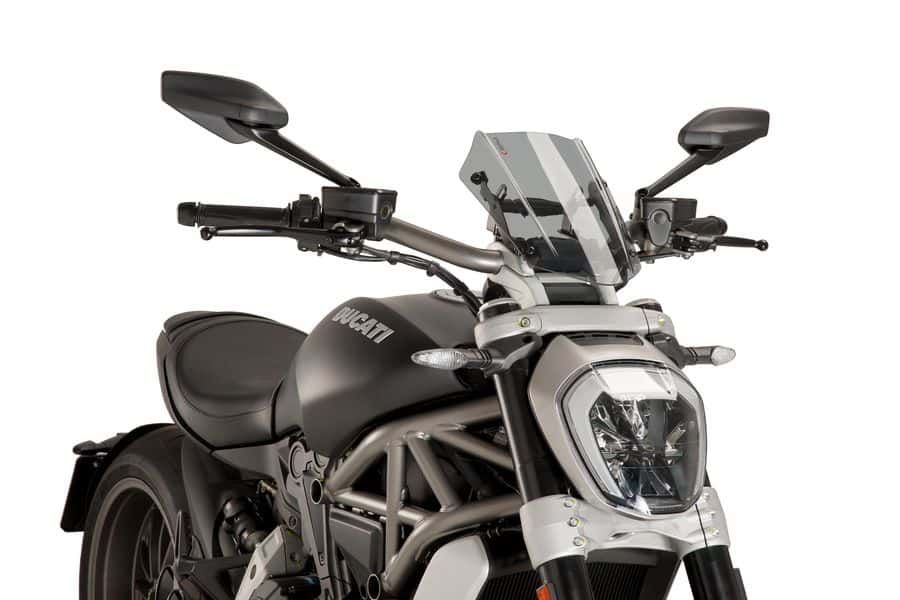 Windshield PUIG NEW GEN. SPORT 8921H smoke