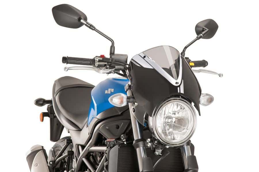 Windshield PUIG RETROVISION 8926H matt black smoke