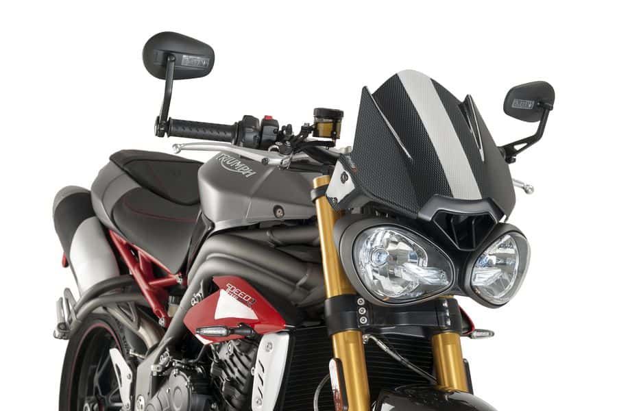 Windshield PUIG NEW. GEN SPORT 8929C carbon look