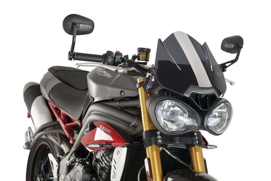 Windshield PUIG NEW GEN. SPORT 8929F dark smoke
