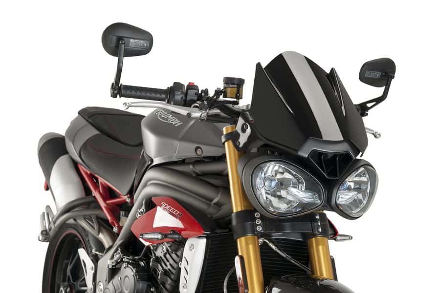 Windshield PUIG NEW GEN. SPORT 8929N Crni
