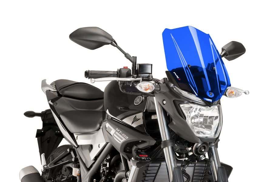 Windshield PUIG NEW. GEN TOURING 8932A plavi