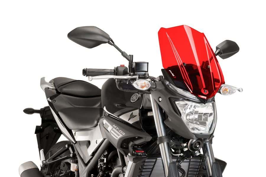 Windshield PUIG NEW. GEN TOURING 8932R crven