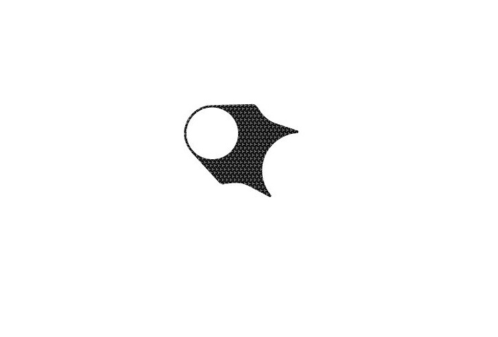 Yoke protector PUIG NAKED 8994U grey